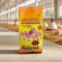 Sac à aliments pour poulets en PP tissé écologique avec impression de logo, fabriqué en Chine