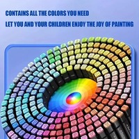 24-262 Couleurs Fabricant Stylo de coloriage artistique Double pointe Dessin à l'esquisse Marqueurs de coloriage Livre de coloriage Ensemble de marqueurs artistiques