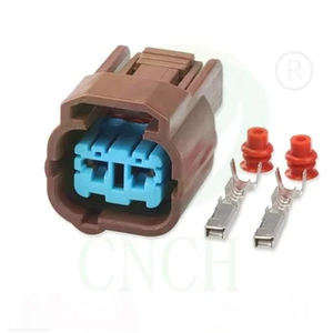 Werks klasse 6189-0593 Braun 2-polige Buchse HX Serie 090 Linear Steuerventil Steck verbinder DJ7025-2-21 - Product Image 3