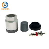 Capteur TPMS, valve de montage sur tige, écrou, système de surveillance de la pression des pneus, kit de réparation de pneus pour roues et jantes