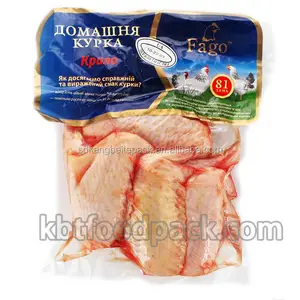 Chicken wings automatic thermoformer vacuum packaging machine for meat fish cheese