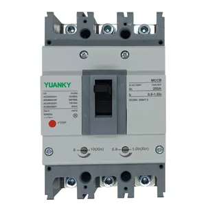 YUANKY HWM32RT الحرارية المغناطيسي قابل للتعديل قطاع دارة 2P 3P 4P 160A 320A 630A 800A توزيع الطاقة موتور حماية مكب