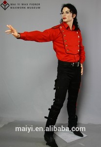 Statue en cire de silicone grandeur nature de célébrité, statue en résine, Michael <span class=keywords><strong>Jackson</strong></span> - Product Image 6
