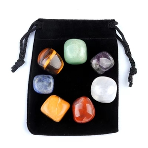 <strong>Wholesale</strong> Handmade Natural <strong>Crystal</strong> Seven Chakra Healing Stones Set <strong>Raw</strong> Gemstone for Energy Healing - Product Image 1