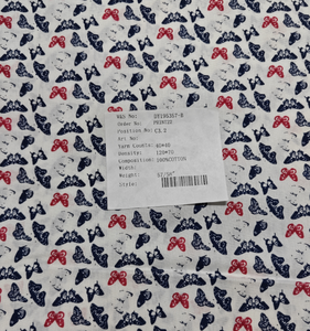 Tela con estampado de flores de algodón 100% superpopular - Product Image 4