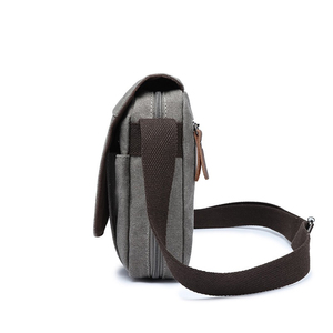 Bolso Bandolera de Lona Oem Odm 24x20x6cm, Ligero, Portátil, para Viajes, Trabajo, Aire Libre, para Hombres y Mujeres - Product Image 6