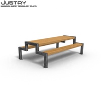 Parkbank mit tisch metall outdoor orientalischen picknick tische und park bänke