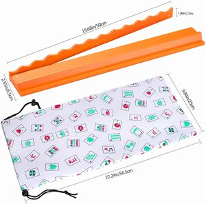 Soporte Magnético Acrílico Pintado Premium para Fichas de Mahjong, Juego de 4 con Empujadores, Duradero, Ecológico, Regalo para Jugadores - Product Image 4