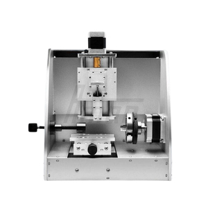 เครื่องแกะสลัก CNC ขนาดเล็ก AM30 สำหรับงานเครื่องประดับ แกะสลักได้ทั้งด้านในและด้านนอก เช่น แหวน ไฟแช็ก การ์ดสัตว์เลี้ยง ของตกแต่ง ขนาด 290*270*280 มม. พร้อมมอเตอร์สเต็ปเปอร์ 42 ตัว - Product Image 1