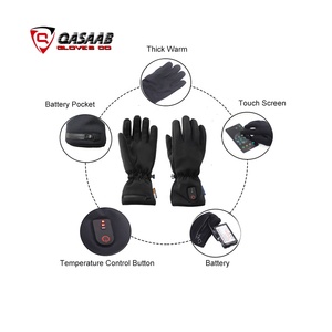 Gants de ski chauffants électriques personnalisés, imperméables, respirants, pour l'hiver et le froid, en matériau adapté au snowboard - Product Image 6