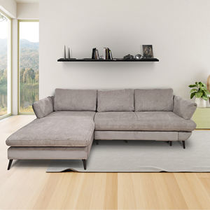 SALOON BALAO CON PENINSULA SINISTRA IN TESSUTO BEIGE - Product Image 1