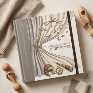 Diario de Recuerdos para Bebés, Libro de Recuerdos para Guardar los Sentimientos de los Padres, con Páginas para Registrar los Recuerdos para los Padres Primerizos, Ideal para Tiendas de Regalos y Marcas de Parenting - Product Image 2