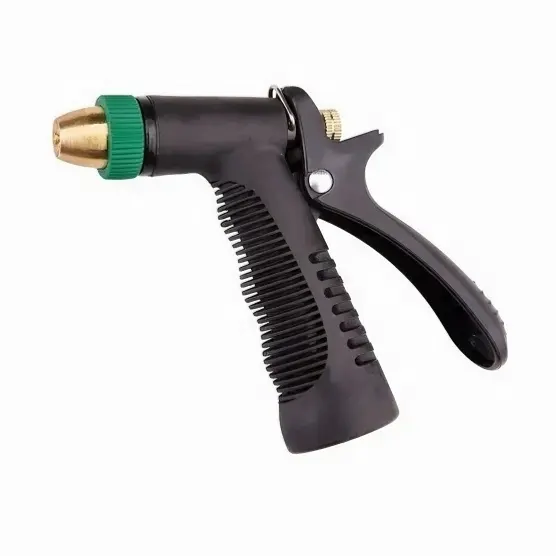 High Pressure Sprayer Gun Water Hose Spray Nozzles with Brass Tip for Garden Watering Car Washing Pet Shower