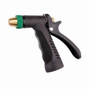 Buses de pulvérisation de <span class=keywords><strong>tuyau</strong></span> d'eau de pistolet de pulvérisateur à haute pression avec la pointe en <span class=keywords><strong>laiton</strong></span> pour la douche d'animal familier de lavage de voiture d'<span class=keywords><strong>arrosage</strong></span> de jardin - Product Image 1