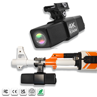 Caméra d'action pour sports extrêmes connexion sans fil à distance support de casque USB pour vélo moto chasse caméra vente YouTube