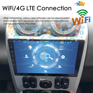 Suara AI Radio mobil untuk Renault Logan 1 Sandero 2009-2015 Lada Largus Lergus 2012-2020 Dacia Duster <span class=keywords><strong>Android</strong></span> Video <span class=keywords><strong>Player</strong></span> CarPlay - Product Image 6