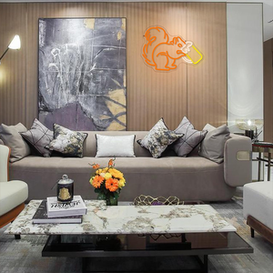 ป้ายไฟนีออนรูปกระรอก ป้ายไฟนีออนรูปสัตว์ ไฟ LED ป้ายนีออนแบบ USB ปรับความสว่างได้ สำหรับบาร์ ห้องนอน ห้องเด็ก ห้องเล่นเกม ร้านค้า - Product Image 6