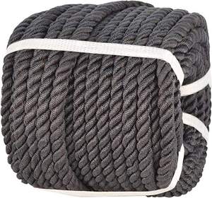 Cuerda de Poliamida de 3 Hilos al por Mayor, Cordón de Nylon de 12mm, 28mm, 48mm para Amarre y Remolque de Grandes Buques, Poliamida para Minería M - Product Image 5