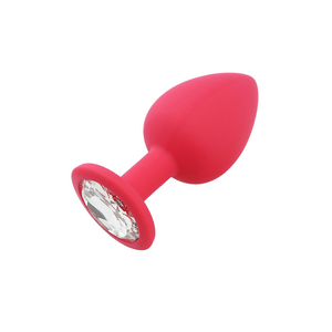 <span class=keywords><strong>Plug</strong></span> <span class=keywords><strong>Anale</strong></span> in Silicone con Diamante, Disponibile in 3 <span class=keywords><strong>Dimensioni</strong></span> e Colori, Giocattolo Erotico per Coppie - Product Image 5