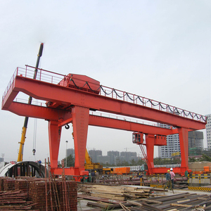 Grue portique conteneurisée à double poutre sur rail RMG 41-80 tonnes, moteur et engrenages certifiés CE ISO, 20ft 40ft - Product Image 4