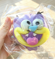 Jouets anti-stress Squishy Jumbo Monster Halloween, jouet sensoriel Squishy Face Smusher, cadeau fantaisie pour adultes et enfants