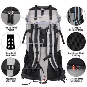 <span class=keywords><strong>50L</strong></span> <span class=keywords><strong>randonnée</strong></span> <span class=keywords><strong>sac</strong></span> à dos <span class=keywords><strong>sac</strong></span> <span class=keywords><strong>de</strong></span> voyage léger <span class=keywords><strong>sac</strong></span> à dos étanche Camping <span class=keywords><strong>sac</strong></span> à dos avec housse <span class=keywords><strong>de</strong></span> pluie - Product Image 2