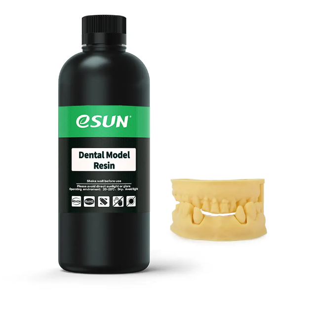 ESUN  DM100 Dental Model Resin 405nm 1000g Photopolymer 3D Resin with High Precision for SLA/DLP/LCD Printer