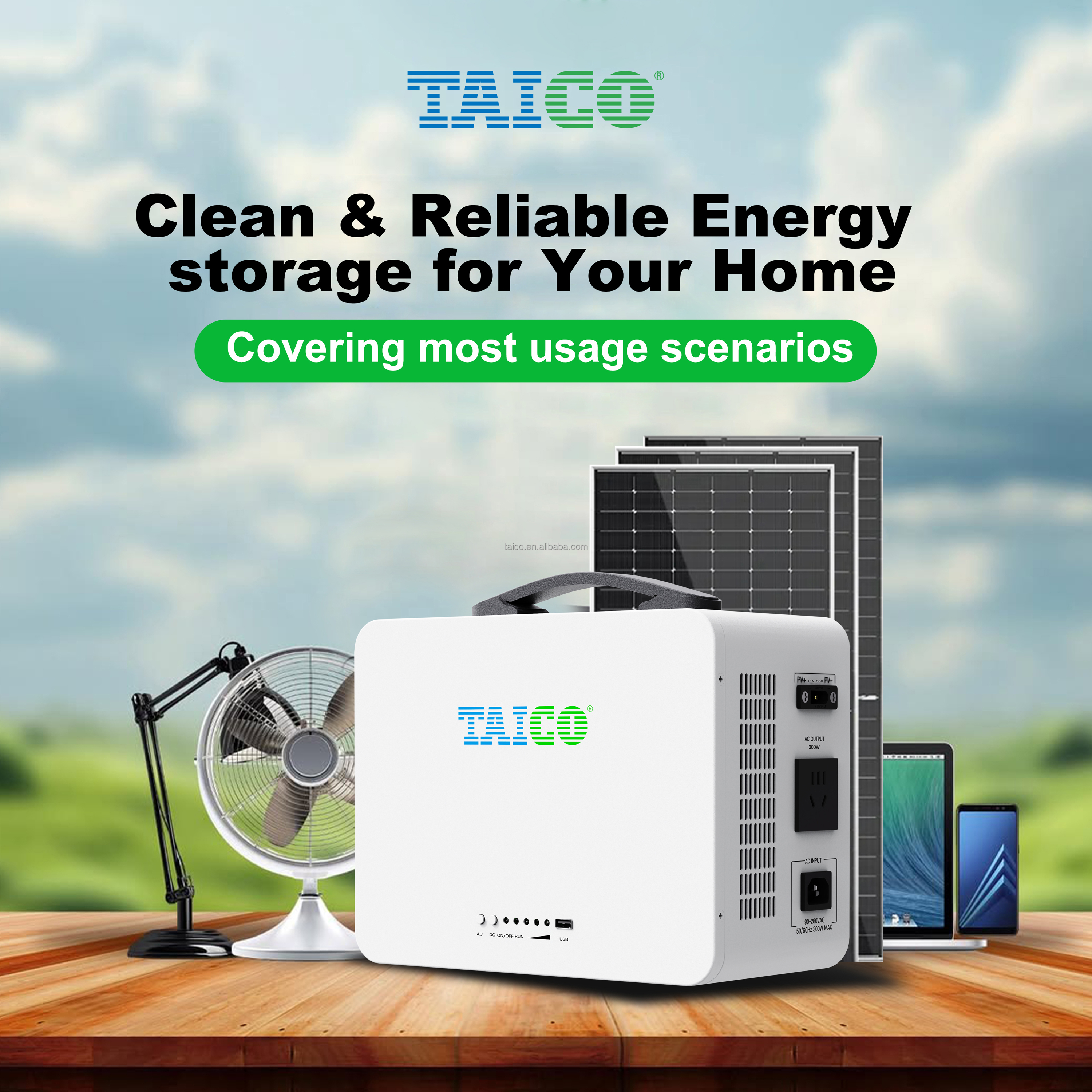 2025 300W 500W 1000W Portable Power Station 1kWh 2KWH LiFePO4 Battery Solar Charging 10000+ Cycle Solid Battery Lithium · image 3