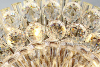 La nouvelle conception a mené la maison plafonnier en cristal moderne de bâti affleurant Offre Spéciale lampe murale en cristal décoration de plafond d'intérieur en gros
