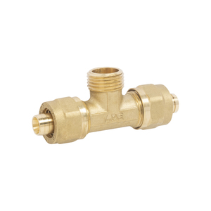 Conexión en T macho APE 32X1 \ "Conectores de polipropileno de plástico de cobre de latón de superficie lisa de alta presión para medio líquido 6mm - Product Image 2