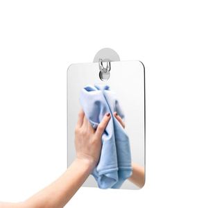 Espejo Acrílico Antivaho para Ducha, Espejo sin Niebla para Afeitar, Accesorios de Viaje para Baño, Herramientas de Afeitado para Hombre y Maquillaje para Mujer - Product Image 1