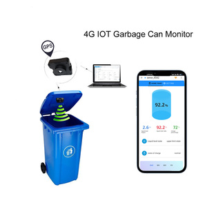 Detector de Nivel Ultrasónico Inalámbrico Inteligente TLC2509-4G, Impermeable IP67, con 4G y GPS, Alimentado por Batería, para Monitoreo de Contenedores de Basura/Tanques - Product Image 3