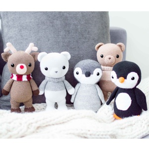 Colorido al por mayor Amigurumi Crochet ojos niño burro <span class=keywords><strong>de</strong></span> juguete - Product Image 6