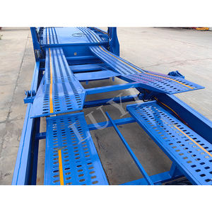 LUYI 8 <span class=keywords><strong>places</strong></span> Européenne Voiture Transport Remorque Double Plancher BPW <span class=keywords><strong>2</strong></span> Essieux Acier Transporteur Semi Remorque à <span class=keywords><strong>vendre</strong></span> - Product Image 3