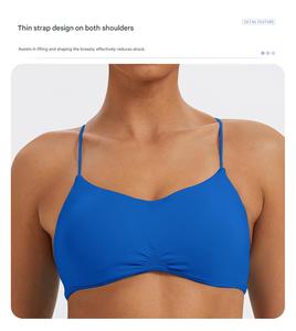Ensemble de yoga 2 pièces CNSHELL, mini boléro sans couture, séchage rapide, respirant, sans couture, pour femmes, vêtements de sport, de fitness - Product Image 4