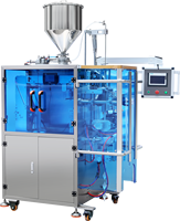 Machine d'emballage automatique verticale haute vitesse pour jus de fruits, concentrés, sirops et boissons en sachets triangulaires de qualité alimentaire