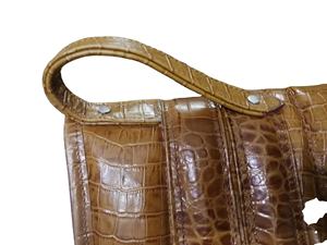 Crocodile Print Leather Durable All-purpose <b>Bareback</b> <b>Pad</b> High Quality Western English Style Horse <b>Saddle</b> <b>Pads</b> Suede Lining Sizes - Product Image 6