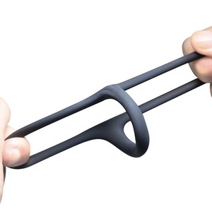 Silikon Penis yüzük erkekler için 3 in 1 Ultra yumuşak sıkı horoz halka Penis büyütücüler seks oyuncak erkekler için - Product Image 2