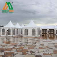 Carpa árabe exterior de 10x10, carpa pagoda económica, toldo para bodas y eventos, carpa gazebo exterior en venta