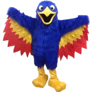 HOLA phoenix trajes da mascote/trajes da mascote da pele longa