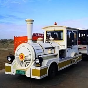 Train touristique de grande capacité pour sites touristiques, parcs d'attractions, 42 places, sans rails, petit équipement, bus de tourisme en promotion - Product Image 2