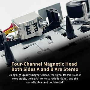 Portatile bianco Retro Auto retromarcia USB <span class=keywords><strong>lettore</strong></span> Audio cassetta nastro al convertitore MP3 funzione di registrazione <span class=keywords><strong>Stereo</strong></span> <span class=keywords><strong>con</strong></span> volano in rame - Product Image 3