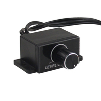 Amplificador de Audio Universal RCA para coche, altavoz con Control remoto de volumen, bajo/ganancia, Mando de nivel