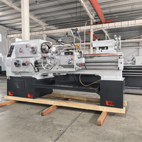 Tour à métaux horizontal CA6140*1000 de moyenne capacité Yade CNC avec 4 porte-outils, vitesse de broche 25-1600 tr/min, garantie 1 an