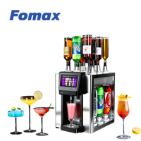 Machine à cocktails intelligente Fomax pour bureau, préparation automatique de jus et de liqueurs, prise en charge de recettes personnalisées pour les lieux de divertissement commerciaux