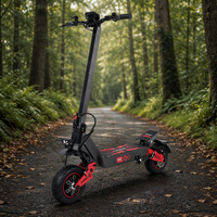 Trottinette électrique pliable en alliage d'aluminium avec pédales, moteur 6000W, vitesse 75km/h, amortisseur, longue autonomie