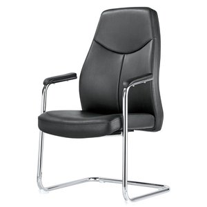 Chaise de bureau en cuir moderne et confortable 36019-1706C/B/A - Product Image 1
