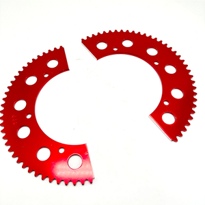 HIAORS 54T T8F Pignon de chaîne arrière pour mini moto 47cc 49cc Pocket