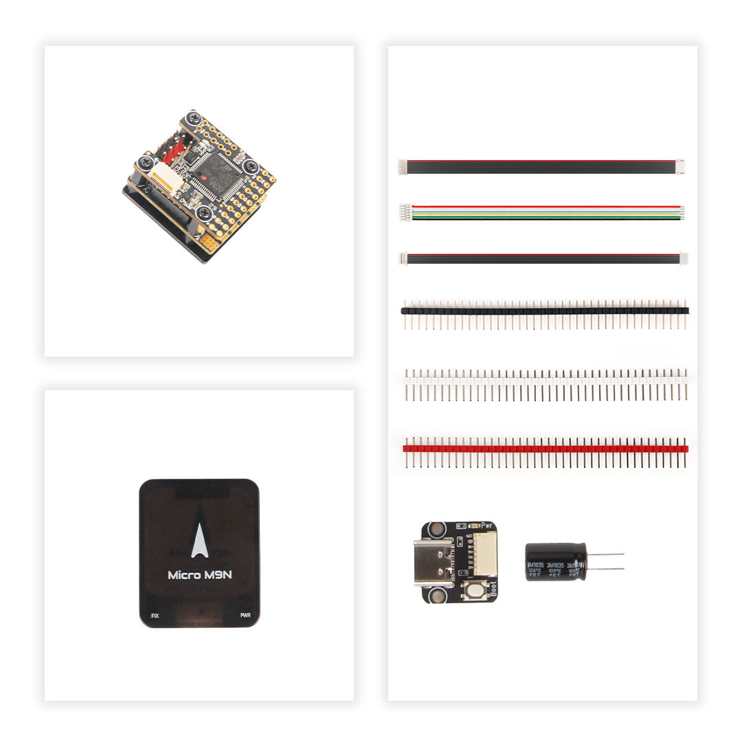 Kakute f405 wing mini & micro m9n gps set