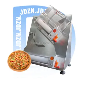 Presse commerciale entièrement automatique de fabricant de croûte de pizza 30cm Machine d'aplatissement de presse de civière ouverte de pâte
